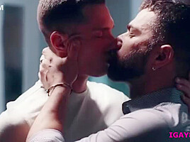 Hunk Guys Adam Ramzi And Tristan Hunterx Steamy Anal Sex