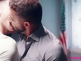 Hunk Guys Adam Ramzi And Tristan Hunterx Steamy Anal Sex