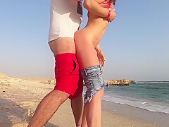 I Caught Her On The Beach And Fucked Her In The Ass!