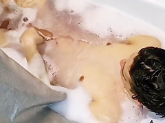 I Caught My Neighbor Jerking Off In The Bathroom And Gave Him My Big Dick To Suck! 8 Min