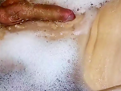 I Caught My Neighbor Jerking Off In The Bathroom And Gave Him My Big Dick To Suck! 8 Min