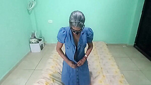 I Hired The Maid And Ended Up Fucking Her Since My Wife Is In Another Room On A Video Call