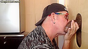 IR gloryhole gaydaddy sucks dick before bareback fucked