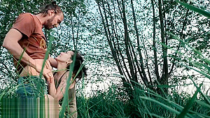 I'll never forget the day he fucked my mouth and my throat in the woods