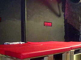 In backroom with straight and a girl for bisex fun - Bifantasy