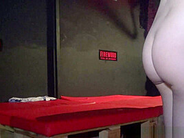 In backroom with straight and a girl for bisex fun - Bifantasy