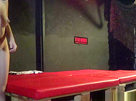 In backroom with straight and a girl for bisex fun - Bifantasy