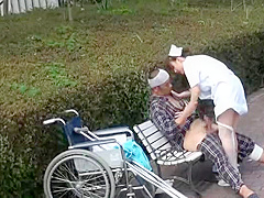 Incredible Japanese girl Mai Tsuruta in Crazy Outdoor, Nurse JAV clip