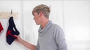 Incredible amateur gay movie with Twinks scenes
