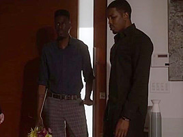 Interracial double penetration with Alex Harper