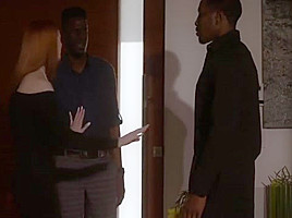 Interracial double penetration with Alex Harper