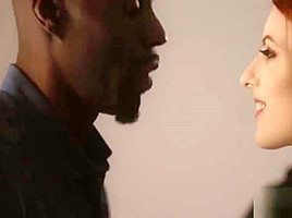 Interracial double penetration with Alex Harper