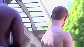 Interracial ginger twink rimmed before anal