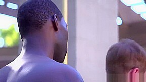 Interracial ginger twink rimmed before anal
