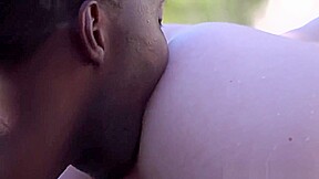 Interracial ginger twink rimmed before anal