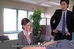 Iroha Kawashima initiated into company in group bukkake scene