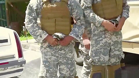 Jackson's muscular military mens penis hot gay blowjob with