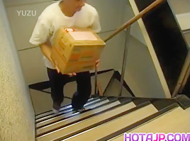 Japanese AV Model busty has hairy love box fingered and fucked