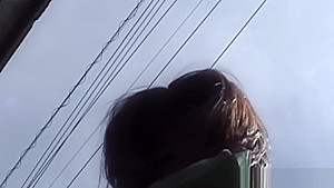 Japanese Babe Pees Bath