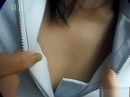 Japanese Cutie Sucks Random Guy's Schlong After Flashing