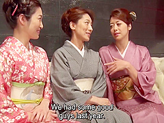 Japanese Traditional Kimono Orgy - Hojo Maki And Maki Hojo