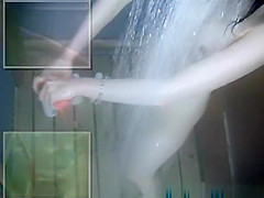 Japanese teen 18+ takes shower