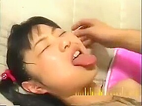 Jav Idol teen 18+ Gets Bukkake Hair And Face Bound And Fucked