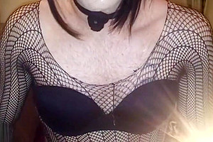 Jenny deepthroats on big black dong