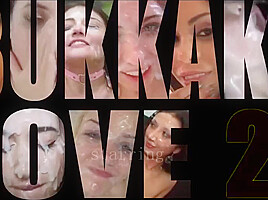Jizz Challenge! Bukkake Compilation!