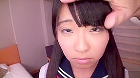 Juicy breasty asian teenage whore Airi Sato comes with a blowjob