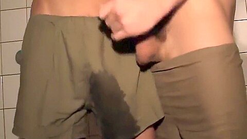 Julien Breeze bound in military short