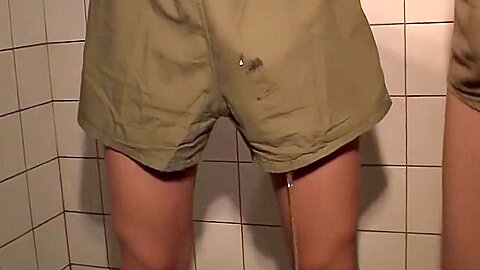 Julien Breeze bound in military short
