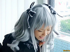 Kanzaki Ranko In Cinderella Girl Cosplay Making Out