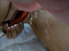 Katherine's HUGE squirt!