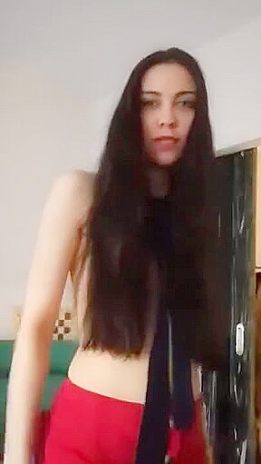 Katya sucks cock after work
