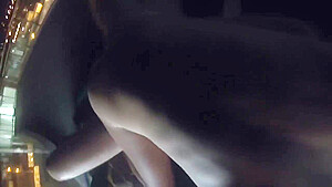Kinky Amateur Sex On Hotel Roof
