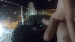 Kinky Amateur Sex On Hotel Roof