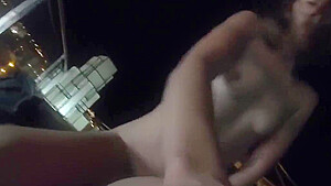 Kinky Amateur Sex On Hotel Roof