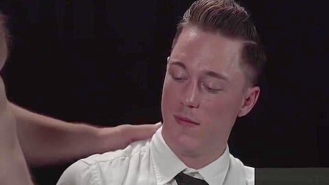 Kinky Mormon seduces his dashing partner into barebacking
