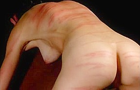 Kinky bitches enjoying BDSM caning and spanking