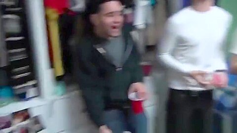 Kinky college guys have hardcore anal sex in the dorm room