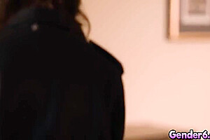 Korra Del Rio And Joel Someone - Blowjob Karra Del Rio While Fingering Her