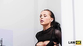 LAW4k Extravagant whore Nicole Love gets caught but she manages to escape