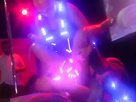 Laser Led Show - Capitano Eric Fuck in stage of Alicante