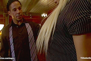 Latin Shemale Maid Fucks Black Man