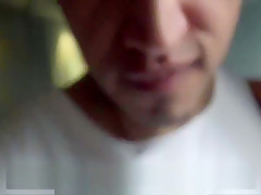 LatinLeche - Cute Latino Stud Is Convinced To Suck Uncut Coc