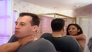 Latina beauty shows her man who's boss