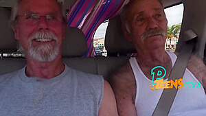 Latina teen 18+ Gangbanged By Elderly Studs