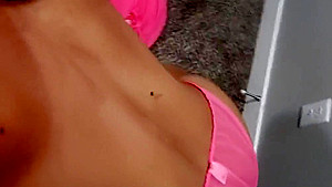 Latina wife in Lingerie acting hot!