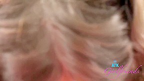 Leana Lovings In Amateur Nerd Filmed Pov Blowjob/footjob And Getting Fucked In Multiple Positions